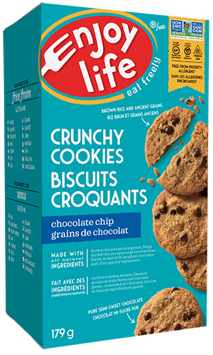 Enjoy Life Foods Crunchy Chocolate Chip cookies