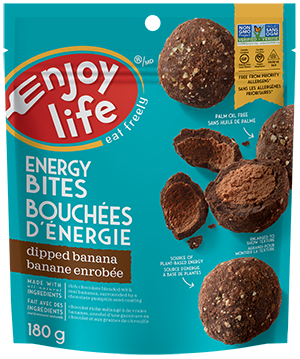 Enjoy Life Foods Dipped Banana Energy Bites