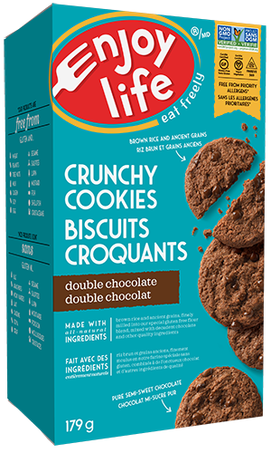 Enjoy Life Foods Crunchy Double Chocolate cookies
