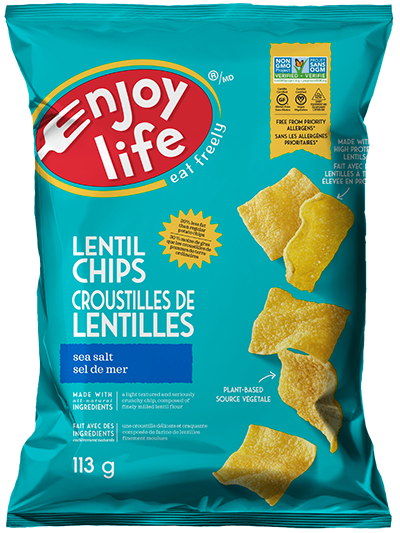 Enjoy Life foods Sea Salt Lentil Chips